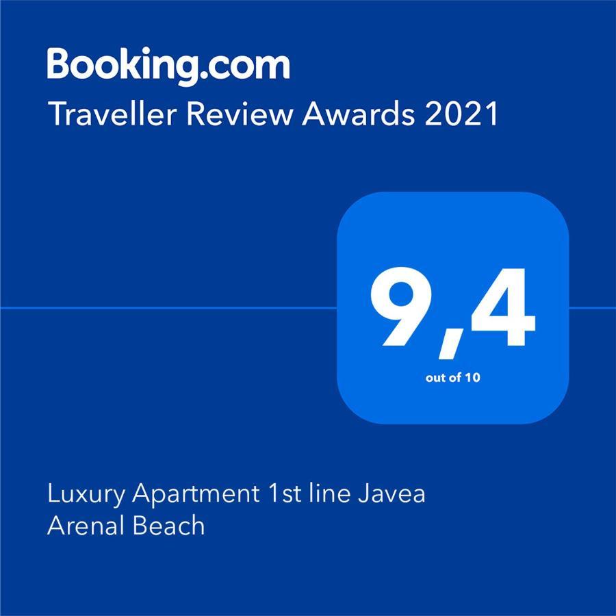 Luxury Apartment 1St Line Javea Arenal Beach Εξωτερικό φωτογραφία